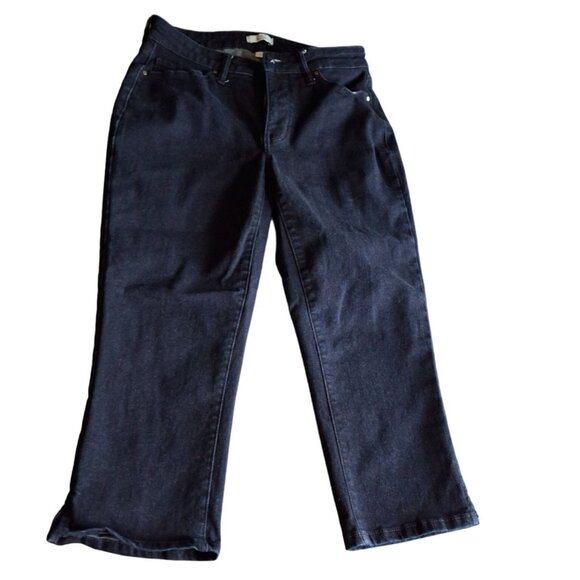 Croft & BarrowDenim Jeans Womens Size 6 Dark Blue - Picture 1 of 9